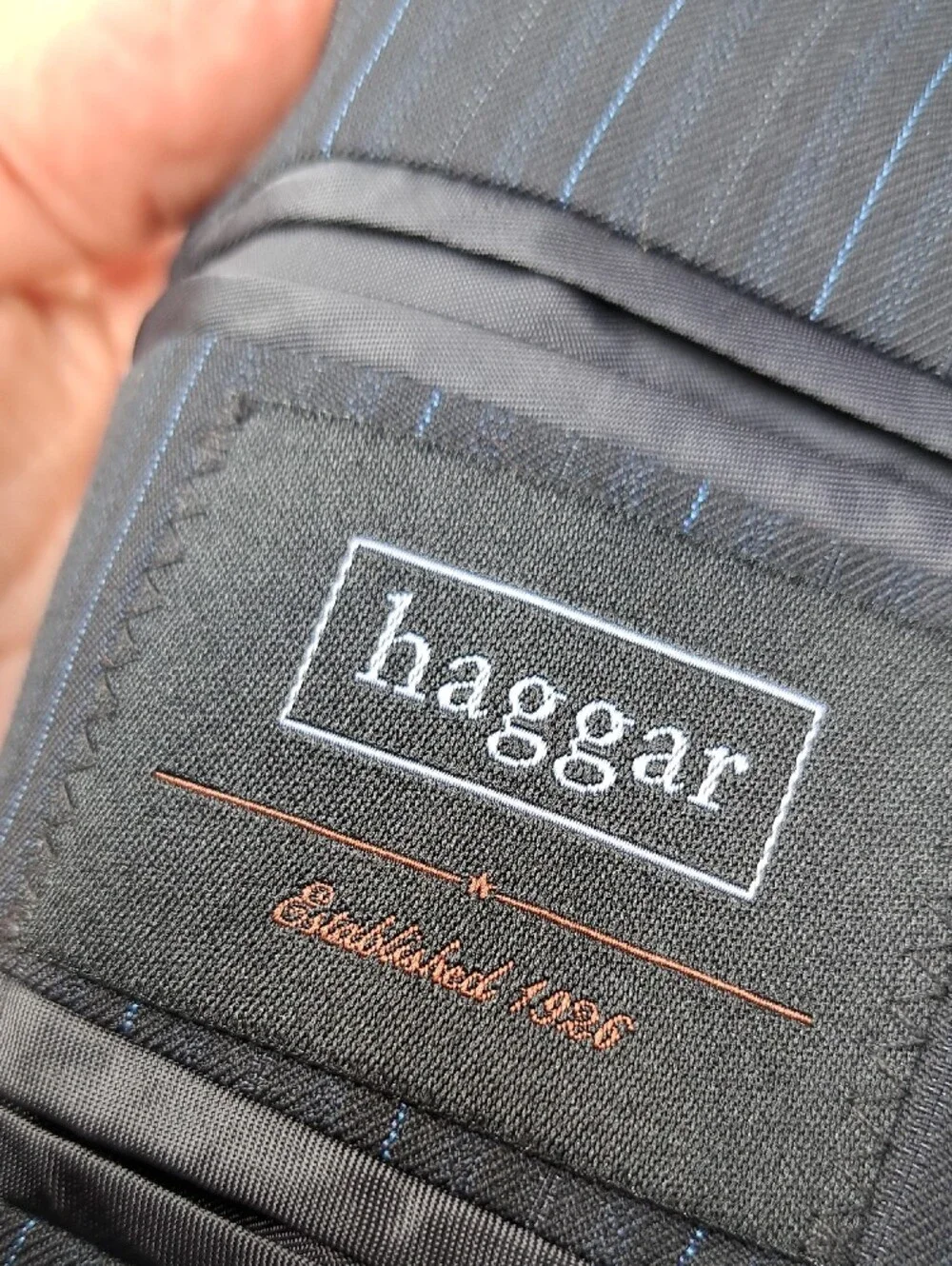 Haggar Men's Navy Suit Jacket